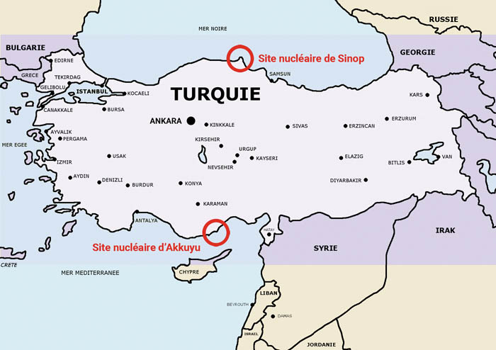 Turquie projets nucléaires civils, un tremplin pour l'arme nucléaire